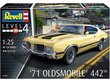 Surenkamas modelis ‘71 Oldsmobile 442 Coupé, 1/25, 07695 kaina ir informacija | Konstruktoriai ir kaladėlės | pigu.lt