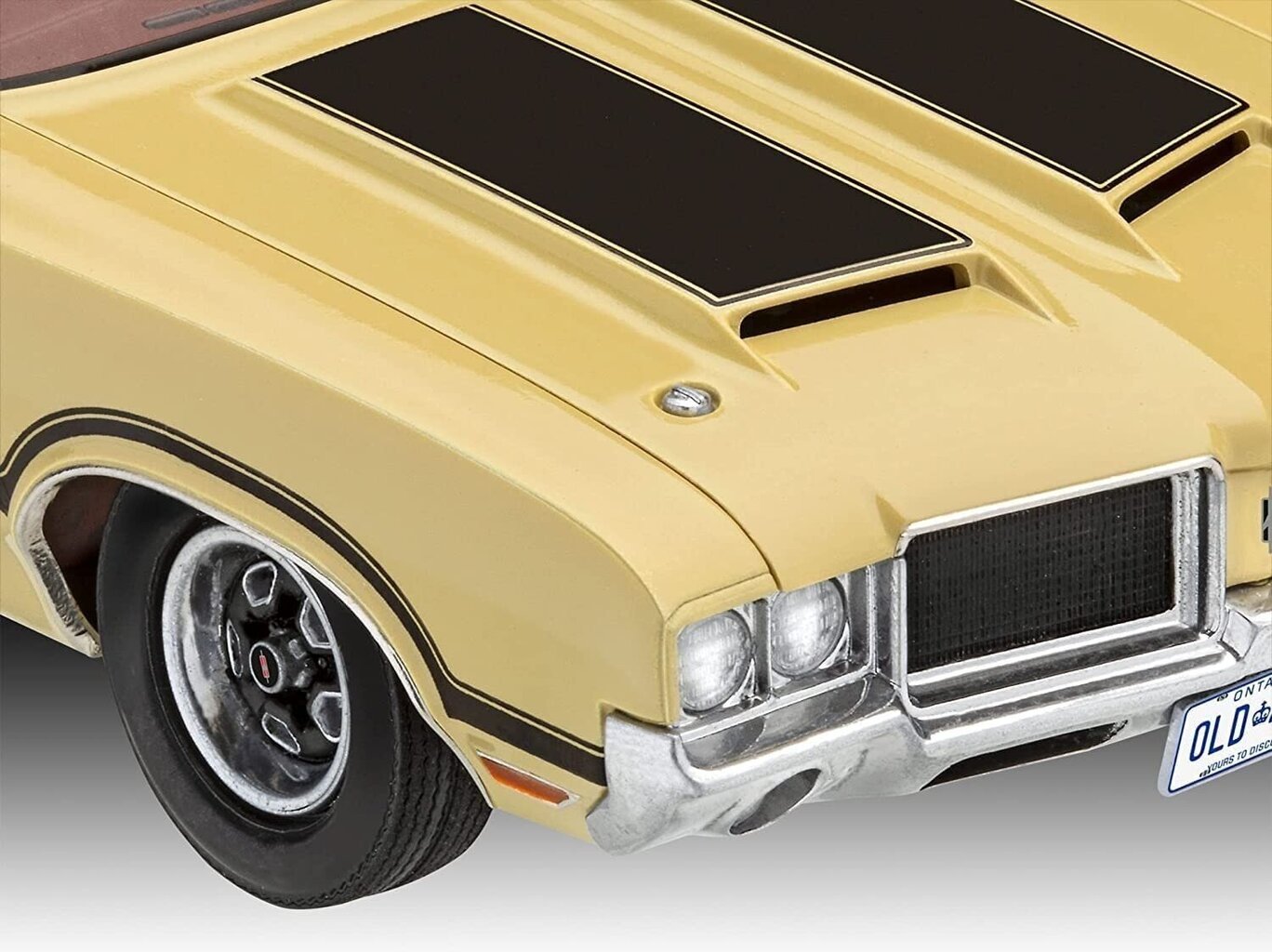 Surenkamas modelis ‘71 Oldsmobile 442 Coupé, 1/25, 07695 kaina ir informacija | Konstruktoriai ir kaladėlės | pigu.lt