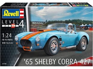 Surenkamas modelis ’65 Shelby Cobra 427, 1/24, 07708 kaina ir informacija | Konstruktoriai ir kaladėlės | pigu.lt