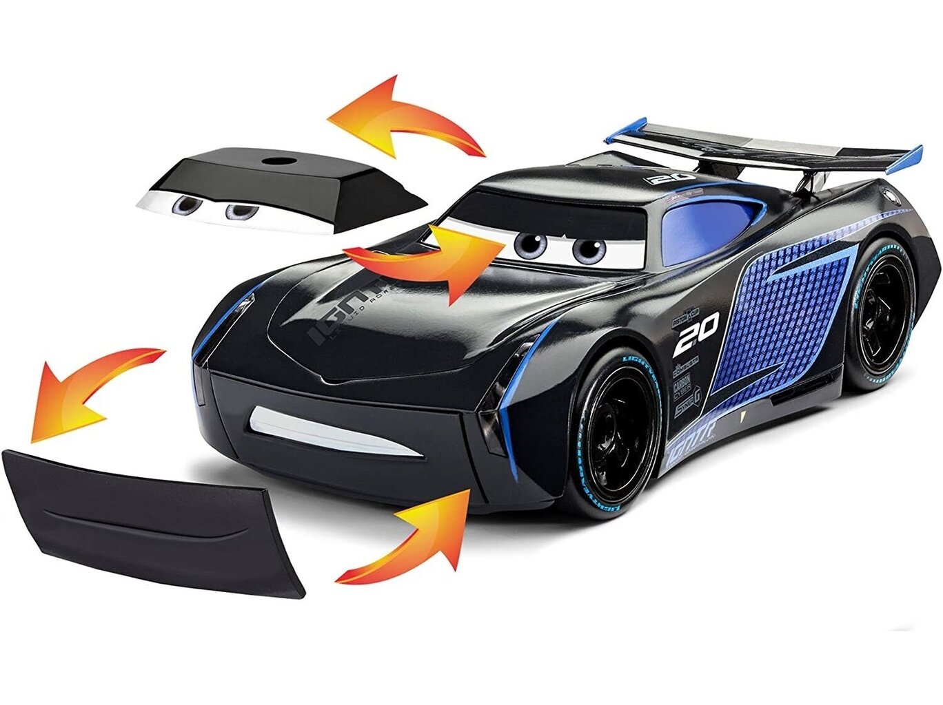 Сборная пластиковая модель Revell - First Construction Jackson Storm Disney  Cars Auto mit Licht & Sound, 1/20, 00921 цена | pigu.lt