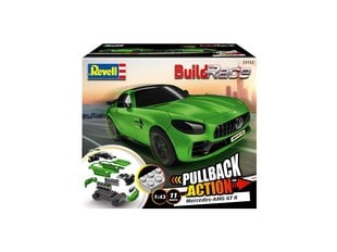 Konstruktorius Revell - Build‘N Race-Chassis Mercedes-AMG GT R, žalias, 1/43, 23153 kaina ir informacija | Konstruktoriai ir kaladėlės | pigu.lt