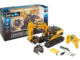 Konstruktorius Revell - Radijo bangomis valdomas RC Digger 2.0 Ekskavatorius, 24924 kaina ir informacija | Konstruktoriai ir kaladėlės | pigu.lt