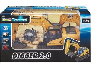 Радиоуправляемый экскаватор Revell X-Treme RC Digger 2.0, 24924 цена и информация | Конструкторы и кубики | pigu.lt