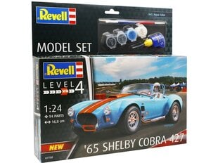 Surenkamas modelis '65 Shelby Cobra 427, 1/24, 67708 kaina ir informacija | Konstruktoriai ir kaladėlės | pigu.lt