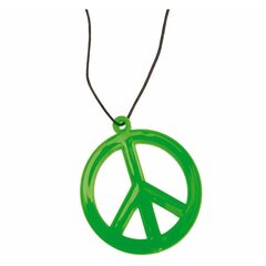 Кулон My Other Me Peace Symbol Hippie, 6 цветов (6 шт.) (18 см) цена и информация | Карнавальные костюмы | pigu.lt