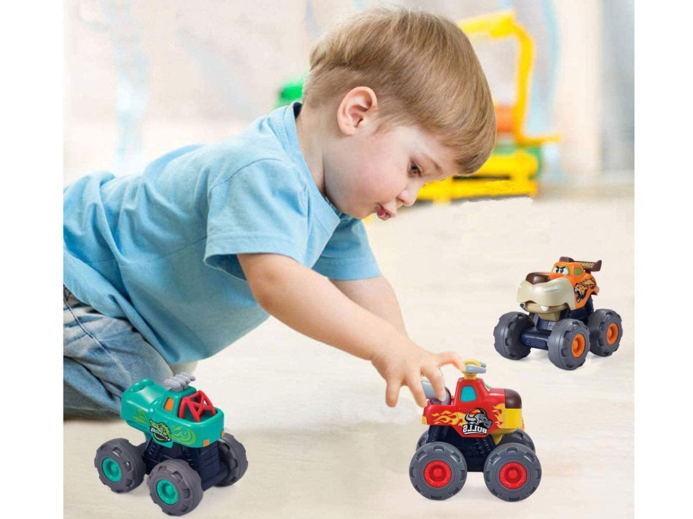 Žaislinis automobilis Monster Truck, 1 vnt. kaina ir informacija | Žaislai berniukams | pigu.lt