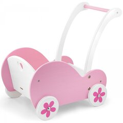 Medinis vežimėlis lėlėms - Viga kaina ir informacija | Žaislai mergaitėms | pigu.lt