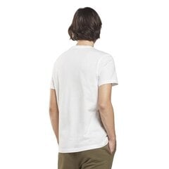 Marškinėliai vyrams Reebok hd4218, balti kaina ir informacija | Vyriški marškinėliai | pigu.lt