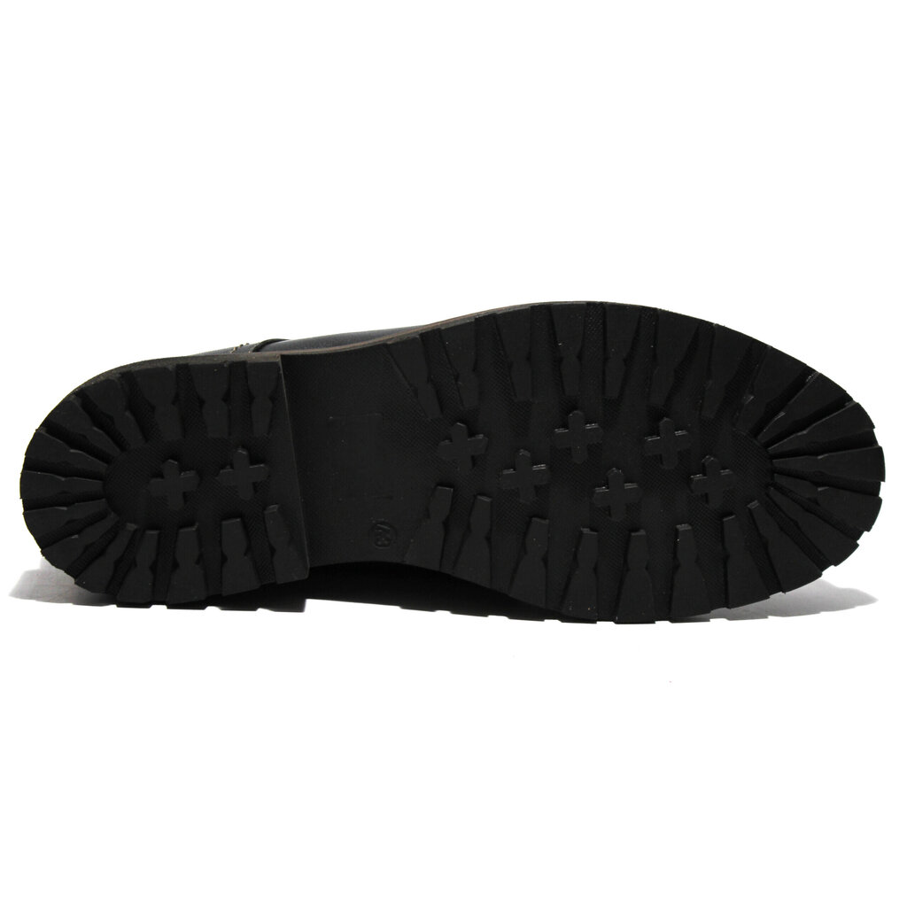 Odiniai batai vyrams Mario Pala 172443, juodi kaina ir informacija | Vyriški batai | pigu.lt