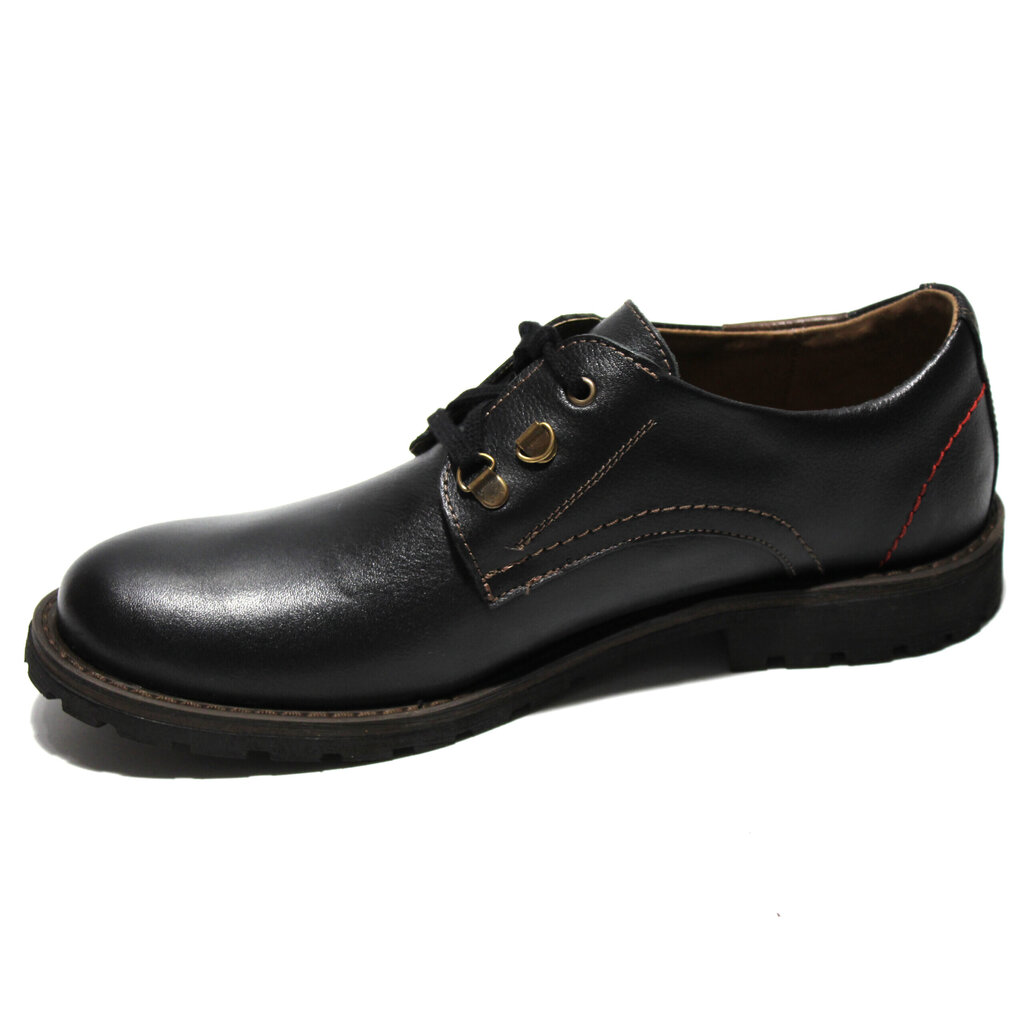 Odiniai batai vyrams Mario Pala 172443, juodi kaina ir informacija | Vyriški batai | pigu.lt