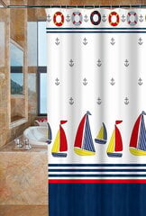 Текстильные шторы для ванны 180x180 см "Benedomo" цена и информация | Аксессуары для ванной комнаты | pigu.lt