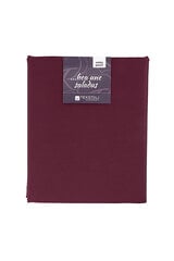 Tekstiilikompanii стеганое сатиновое одеяло, бордовое, 180 х 200 + 30 см цена и информация | Простыни | pigu.lt