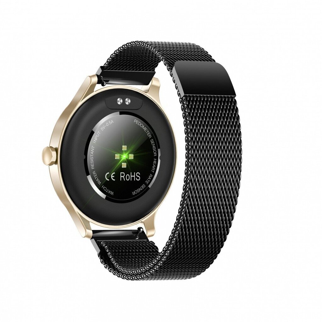 Garett Classy Gold/Black kaina ir informacija | Išmanieji laikrodžiai (smartwatch) | pigu.lt