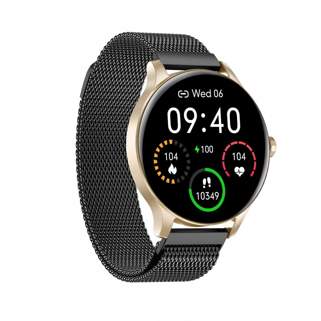 Garett Classy Gold/Black kaina ir informacija | Išmanieji laikrodžiai (smartwatch) | pigu.lt
