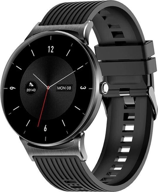 Kumi GW1, juoda kaina ir informacija | Išmanieji laikrodžiai (smartwatch) | pigu.lt