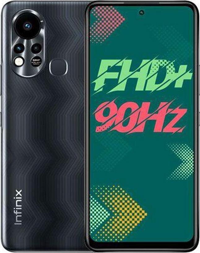 Infinix HOT 11s NFC 6/128GB Polar Black kaina ir informacija | Mobilieji telefonai | pigu.lt