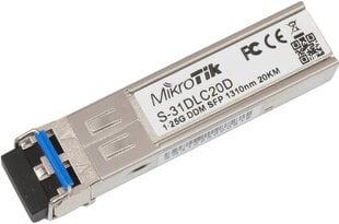 MikroTik S-31DLC20D SFP цена и информация | Адаптеры, USB-разветвители | pigu.lt