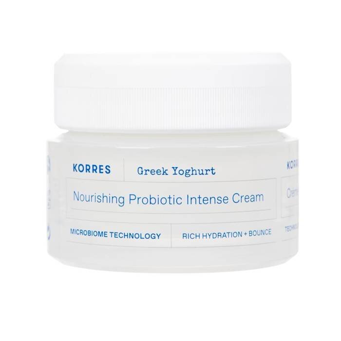 Veido kremas sausai odai Korres Nourishing Probiotic Intense Greek Yoghurt 40 ml kaina ir informacija | Veido kremai | pigu.lt