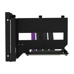 Вертикальный держатель видеокарты Cooler Master V2 MCA-U000R-KFVK02, черный/фиолетовый цена и информация | Компьютерные вентиляторы | pigu.lt