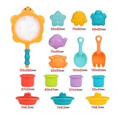 Набор водных игрушек Woopie, 15 шт. цена и информация | Игрушки для малышей | pigu.lt