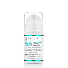 Dieninis ir naktinis veido kremas Naturativ Face Care For Day And Night, 15ml kaina ir informacija | Veido kremai | pigu.lt