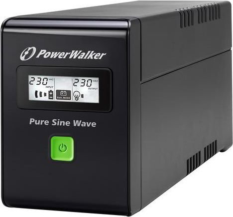 PowerWalker VI 800 SW/FR kaina ir informacija | Nepertraukiamo maitinimo šaltiniai (UPS) | pigu.lt