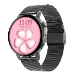 DT NO.1 DT3 mini NFC išmanusis laikrodis, juodas su metaline apyranke kaina ir informacija | Išmanieji laikrodžiai (smartwatch) | pigu.lt