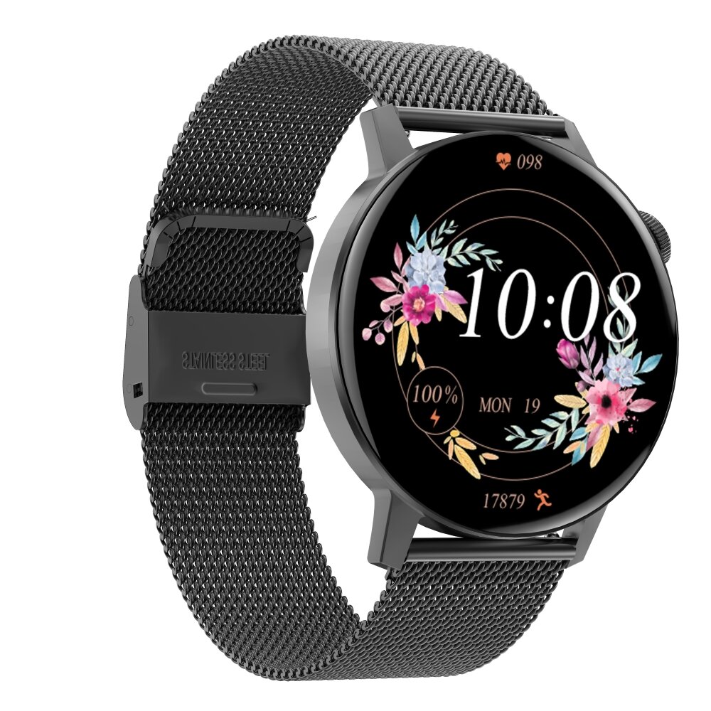 DT NO.1 DT3 Mini Black Metal kaina ir informacija | Išmanieji laikrodžiai (smartwatch) | pigu.lt