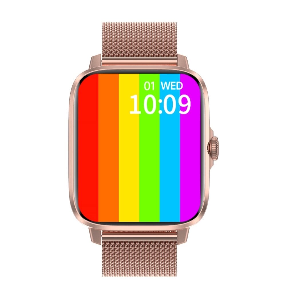 DT NO.1 DT102 Gold цена и информация | Išmanieji laikrodžiai (smartwatch) | pigu.lt