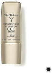 Тонирующий крем для лица Yonelle Metamorphosis Hydroactive CCC Cream SPF 50 Gold Tan, 30 мл цена и информация | Кремы для лица | pigu.lt