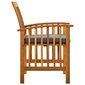 Sodo valgomojo kėdės su pagalvėlėmis, 6vnt., akacijos masyvas kaina ir informacija | Lauko kėdės, foteliai, pufai | pigu.lt
