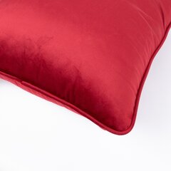 Подушка Velvet 45x45см, серая цена и информация | Декоративные подушки и наволочки | pigu.lt