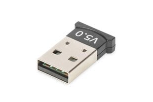 Нано-USB-адаптер Digitus Bluetooth 5.0 цена и информация | Адаптеры, USB-разветвители | pigu.lt