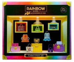 Lėlės rankinė Rainbow High, 1 serija kaina ir informacija | Žaislai mergaitėms | pigu.lt