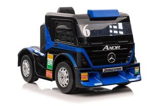 Vienvietis elektromobilis vaikams Mercedes-Benz Axor XMX622, mėlynas kaina ir informacija | Elektromobiliai vaikams | pigu.lt