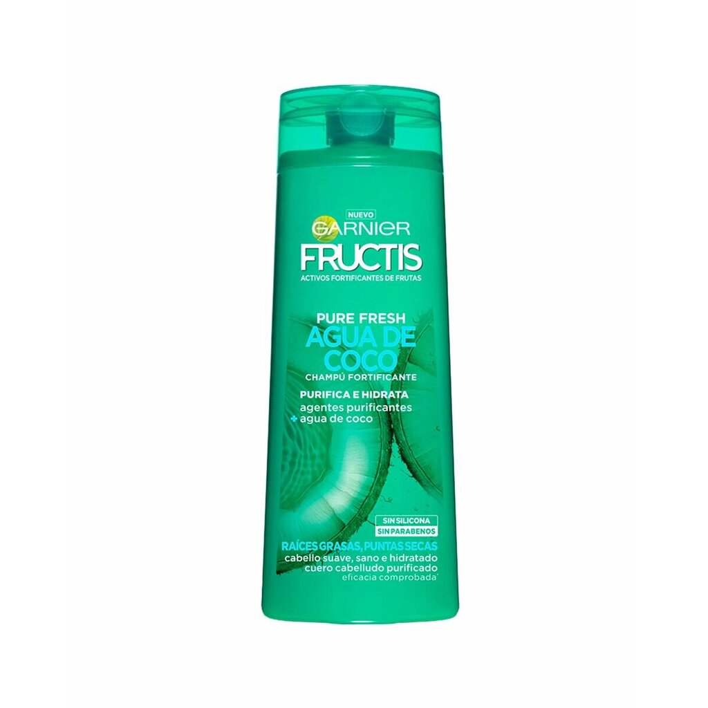 Stiprinantis šampūnas Garnier Fructis Pure Fresh, 300 ml цена и информация | Šampūnai | pigu.lt