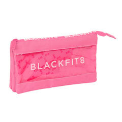 Mokyklinis dėklas BlackFit8 Glow up Rožinė (22 x 12 x 3 cm) kaina ir informacija | Kanceliarinės prekės | pigu.lt