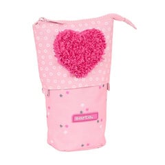 Вертикальный пенал Safta Love Yourself, розовый (32 предмета) цена и информация | Пеналы | pigu.lt