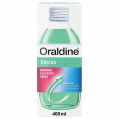 Ополаскиватель для полости рта Oraldine, здоровые десны (400 мл) цена и информация | Зубные щетки, пасты | pigu.lt