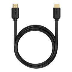 HDMI kabelis Baseus High Definition Series, juodas kaina ir informacija | Kabeliai ir laidai | pigu.lt