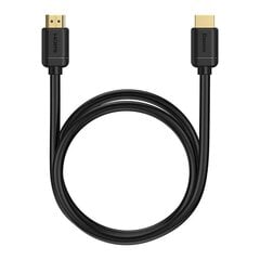 Baseus High Definition Series HDMI 2.0 cable, 4K 60 Гц, 0.75 м (black) цена и информация | Кабели и провода | pigu.lt