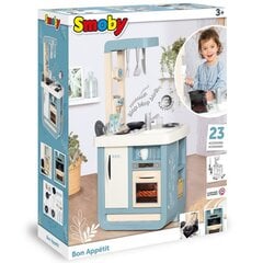 Кухня Smoby Bon Appetit, синий цена и информация | Игрушки для девочек | pigu.lt
