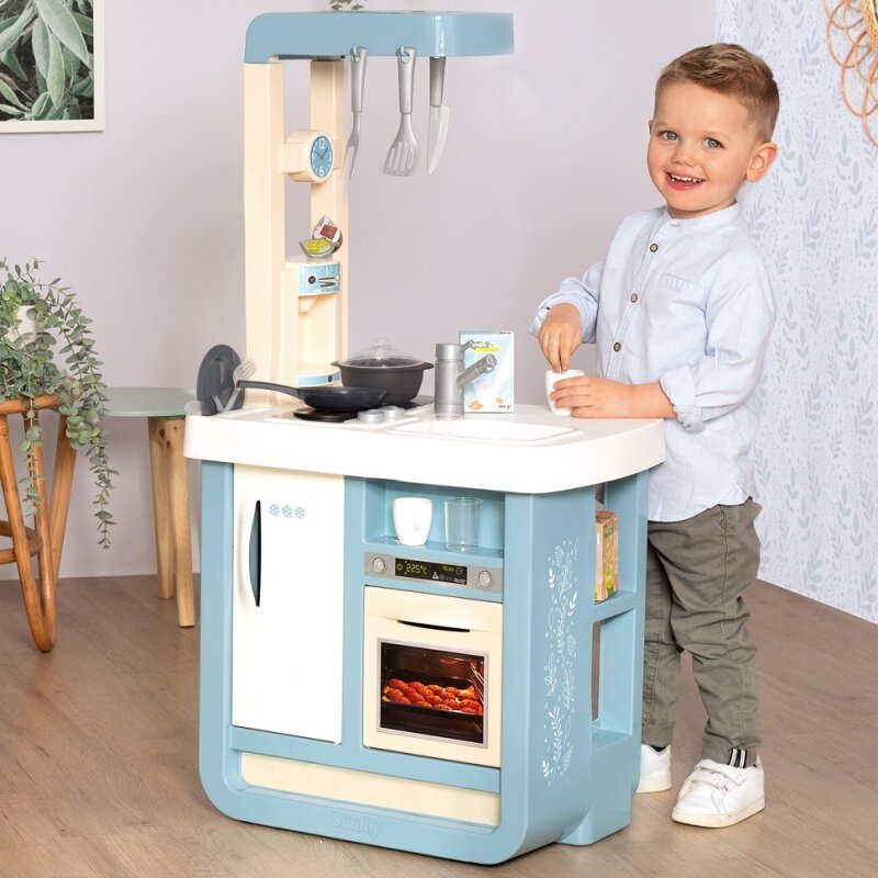 Virtuvė Bon Appetit, mėlyna kaina ir informacija | Žaislai mergaitėms | pigu.lt
