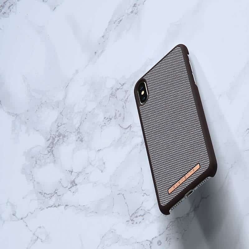 Nordic Elements Saeson Idun skirtas iPhone Xs Max, rudas kaina ir informacija | Telefono dėklai | pigu.lt