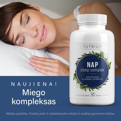 Maisto papildas Nap, 90 kapsulių kaina ir informacija | Vitaminai, maisto papildai, preparatai gerai savijautai | pigu.lt