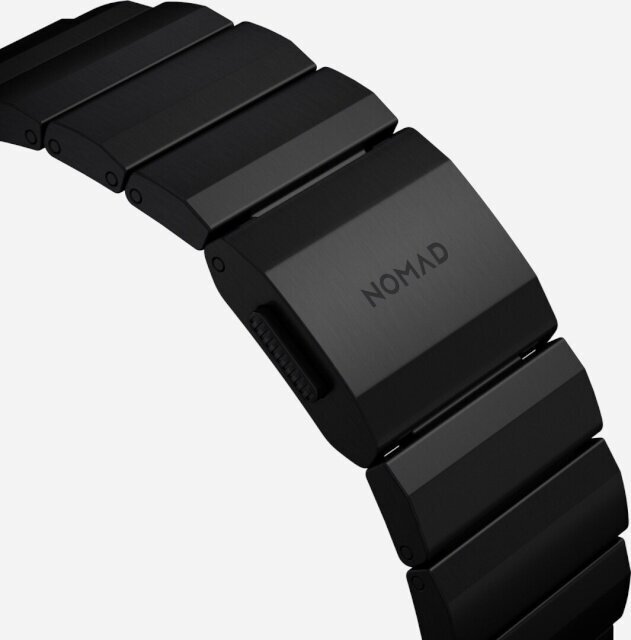 Nomad Strap Titanium Black V2 kaina ir informacija | Išmaniųjų laikrodžių ir apyrankių priedai | pigu.lt