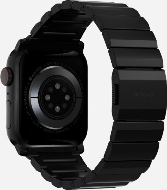 Nomad Strap Titanium Black V2 kaina ir informacija | Išmaniųjų laikrodžių ir apyrankių priedai | pigu.lt