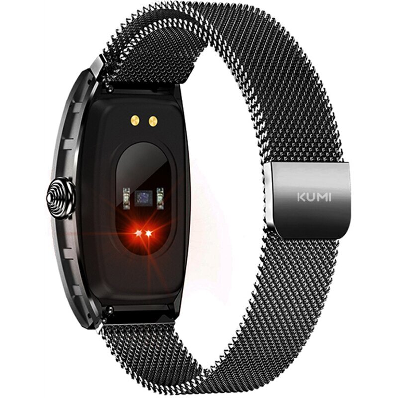 Kumi K18 Black kaina ir informacija | Išmanieji laikrodžiai (smartwatch) | pigu.lt