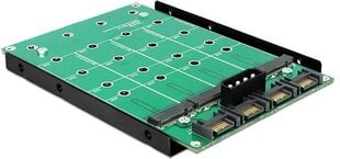 Delock 62554, SATA/Molex цена и информация | Кабели и провода | pigu.lt