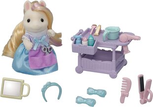 Figūrėlė Ponių stilistė su priedais Sylvanian Families kaina ir informacija | Žaislai mergaitėms | pigu.lt